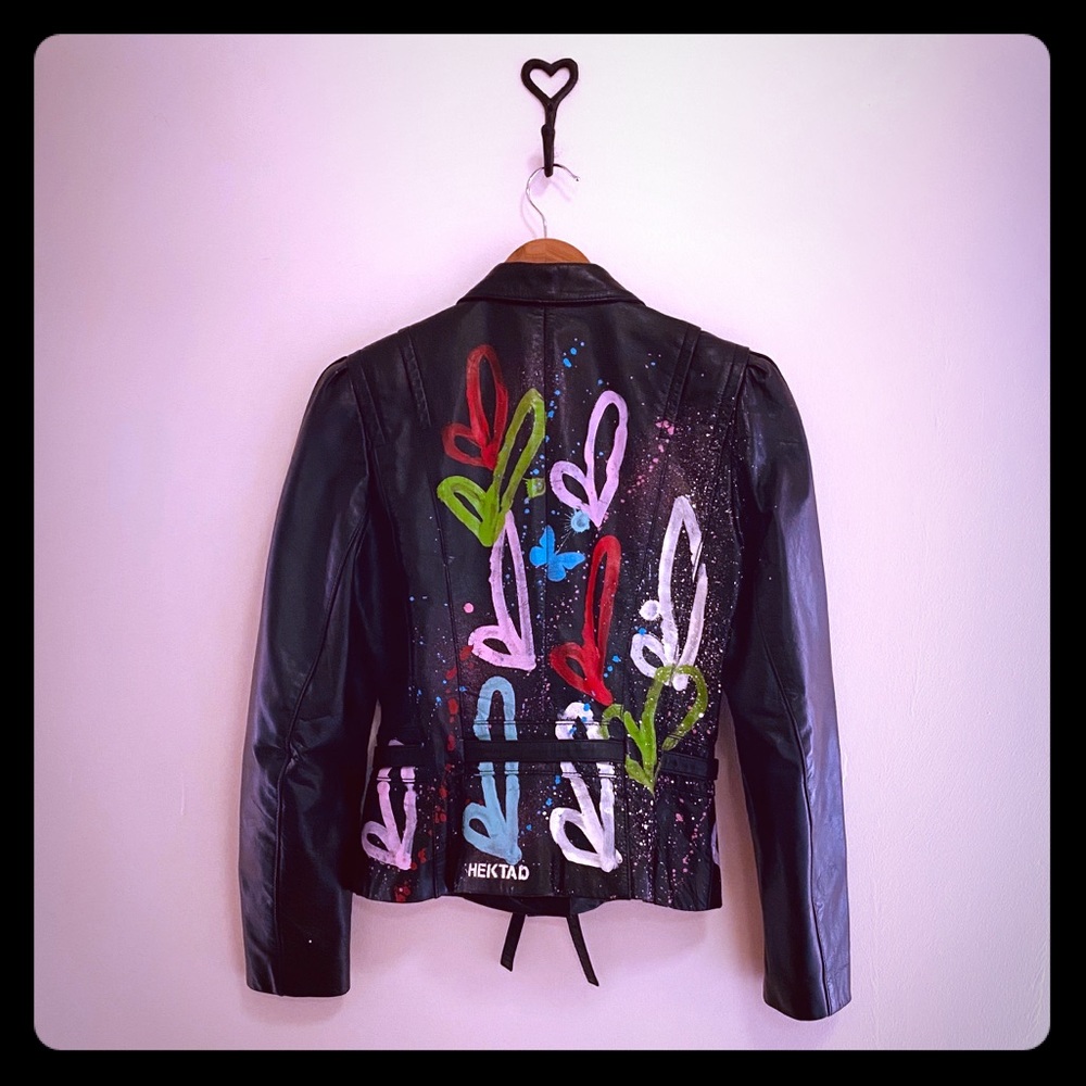 Foxmoor Leather Jacket Small Customized by Hektad